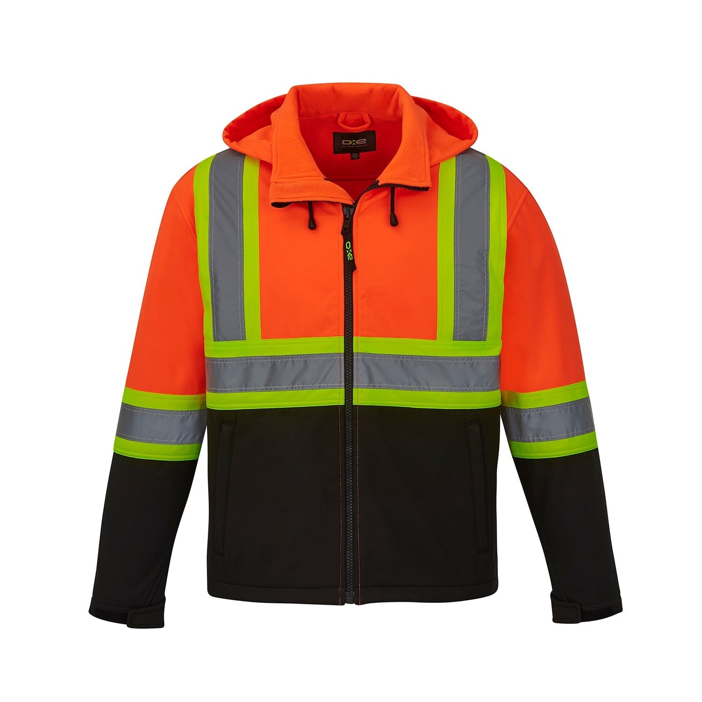 L01305 - Shield - Hi-Vis Softshell Jacket w/ Detachable Hood Hi-Vis Orange 1305 adult CX2 Hi-Vis mens