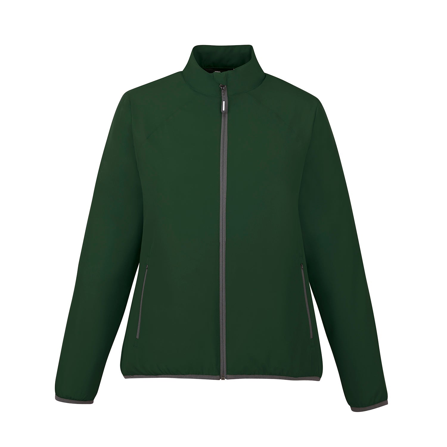 L02251 - Pitch - Ladies Packable Jacket Forest Green 2251 CX2 Jackets Ladies raincoat team wind breaker windbreaker Women