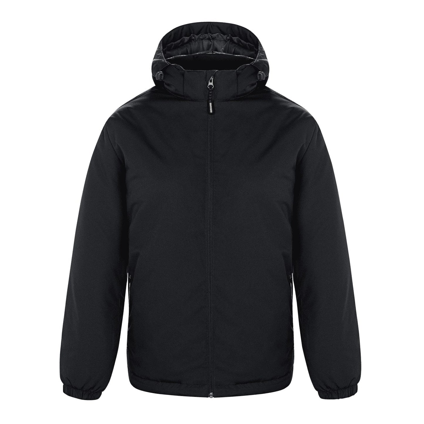 L03400 - Playmaker - Men's Insulated Jacket w/ Detachable Hood Black 3400 adult CX2 mens playmaker team