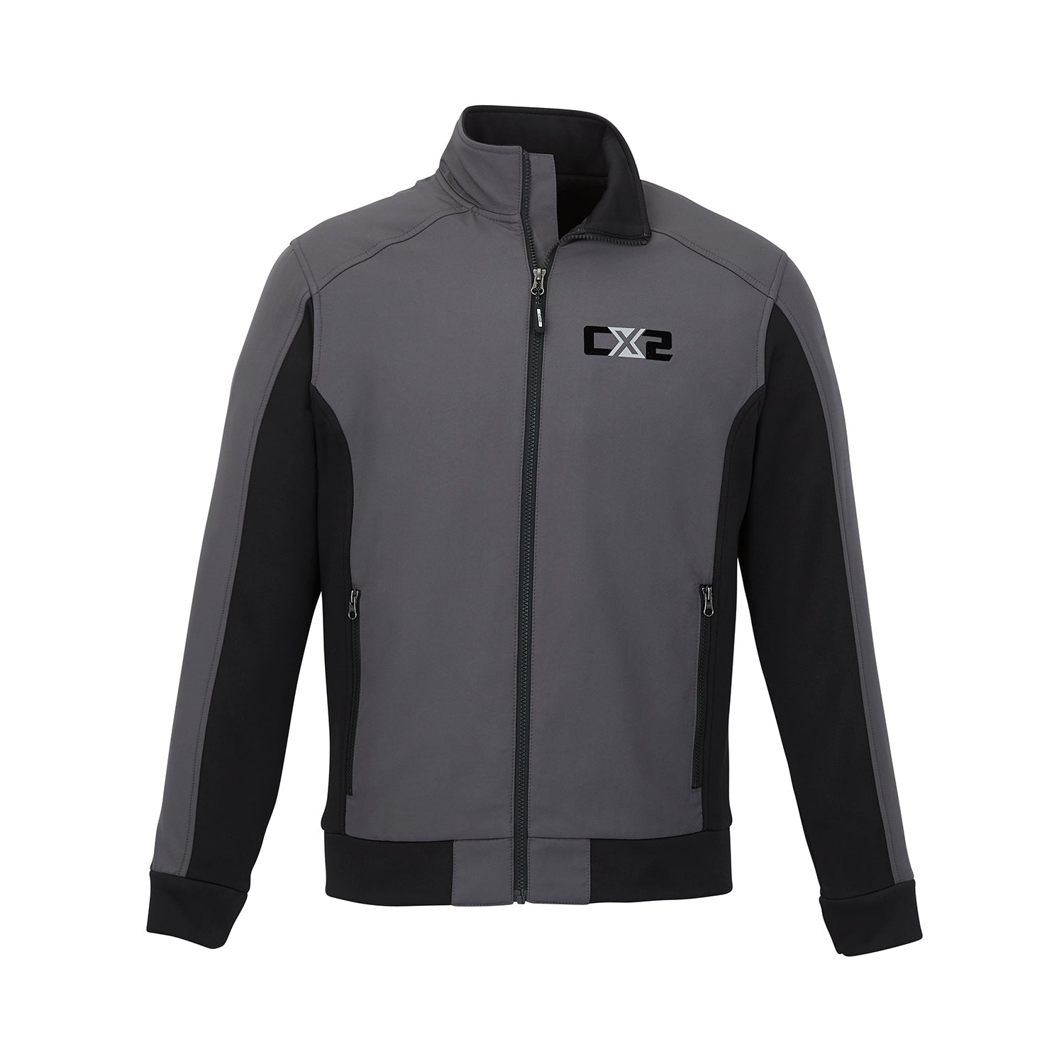 L04100 - Observer - Men's Hybrid Jacket Charcoal 4100 __label:SALE adult CX2 mens team windbreaker