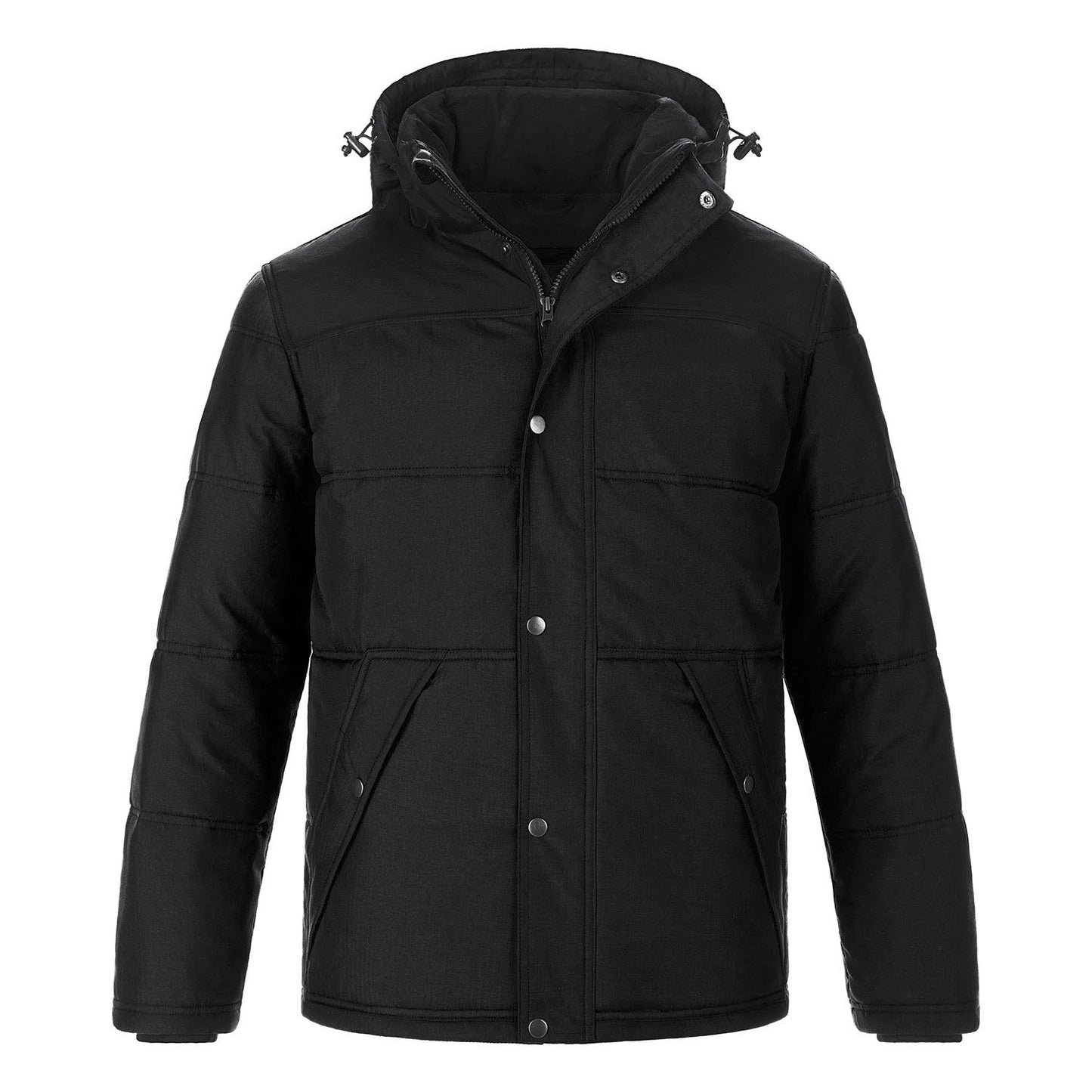 L06025 - Nunavut - Men's Puffy Coat w/ Detachable Hood