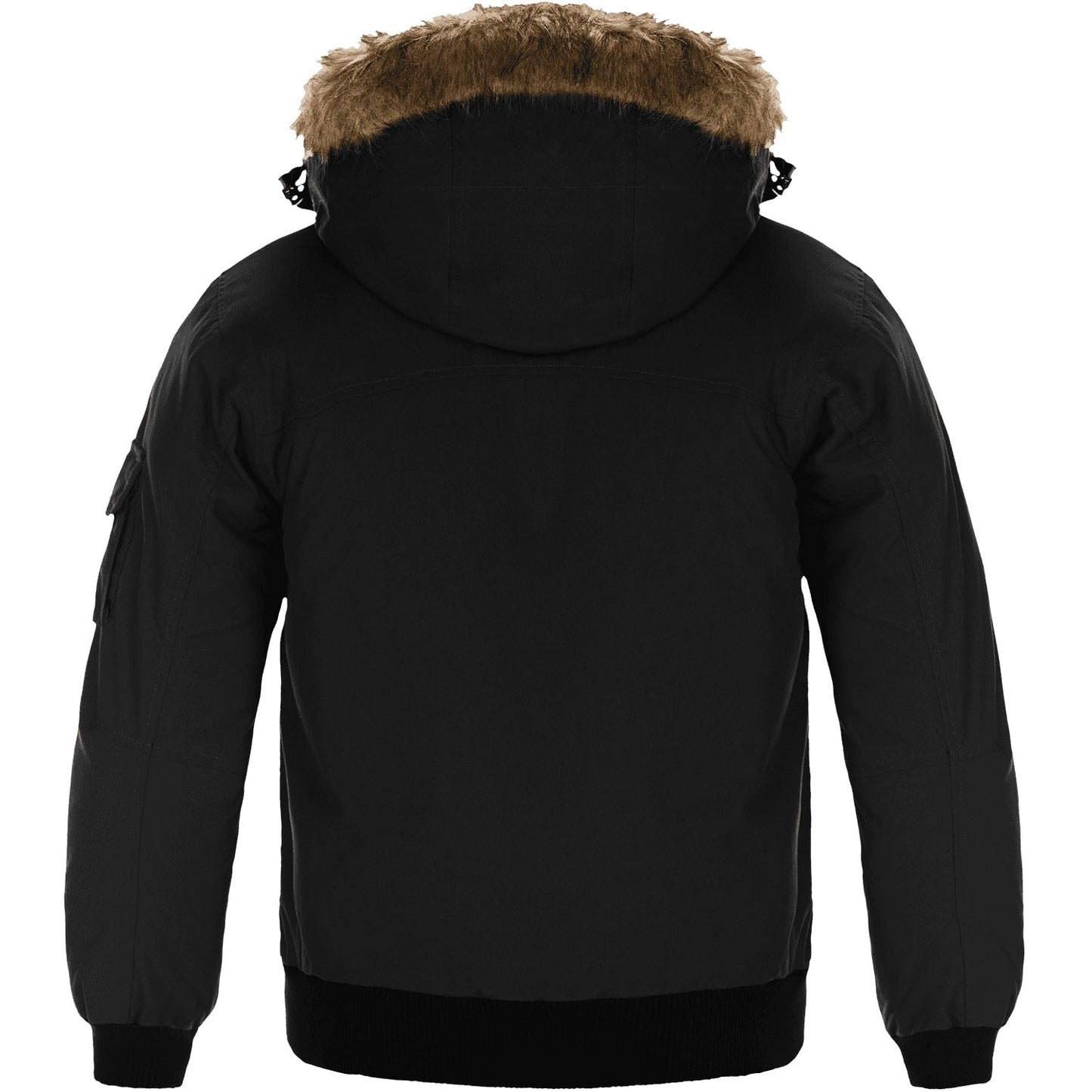 L06075 - Intense - Men's Cold Weather Bomber Jacket w/ Detachable Hood 6075 adult Heritage 54 mens winter coat