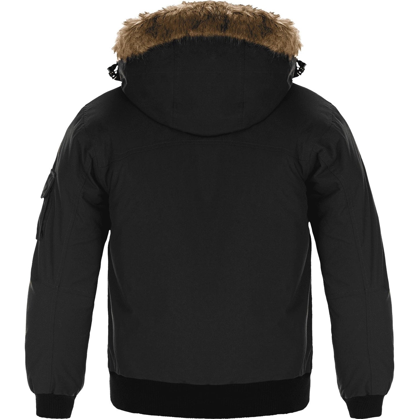 L06075 - Intense - Men's Cold Weather Bomber Jacket w/ Detachable Hood