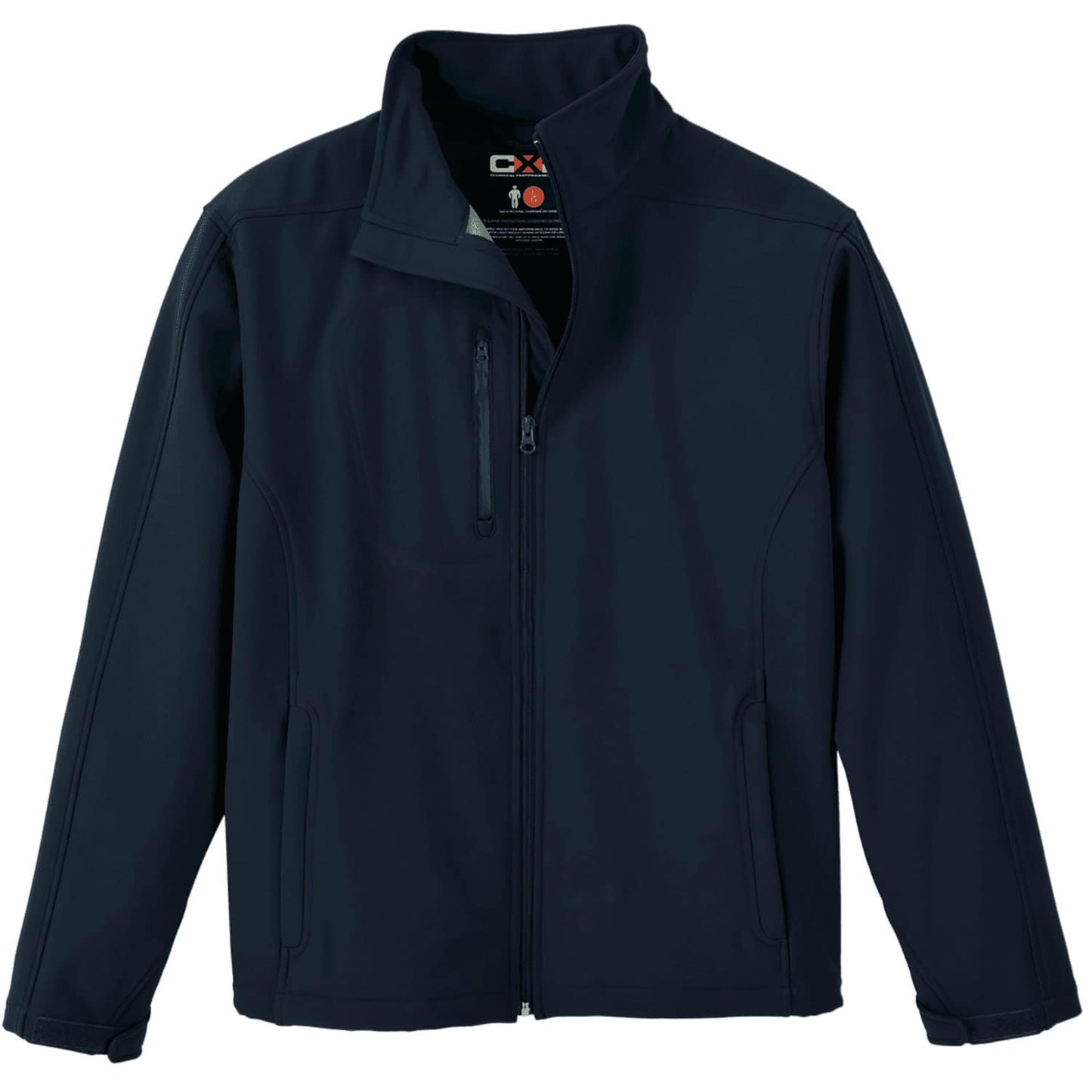 L07200 - Navigator - Men's Softshell Jacket Navy 7200 adult CX2 mens softshell team