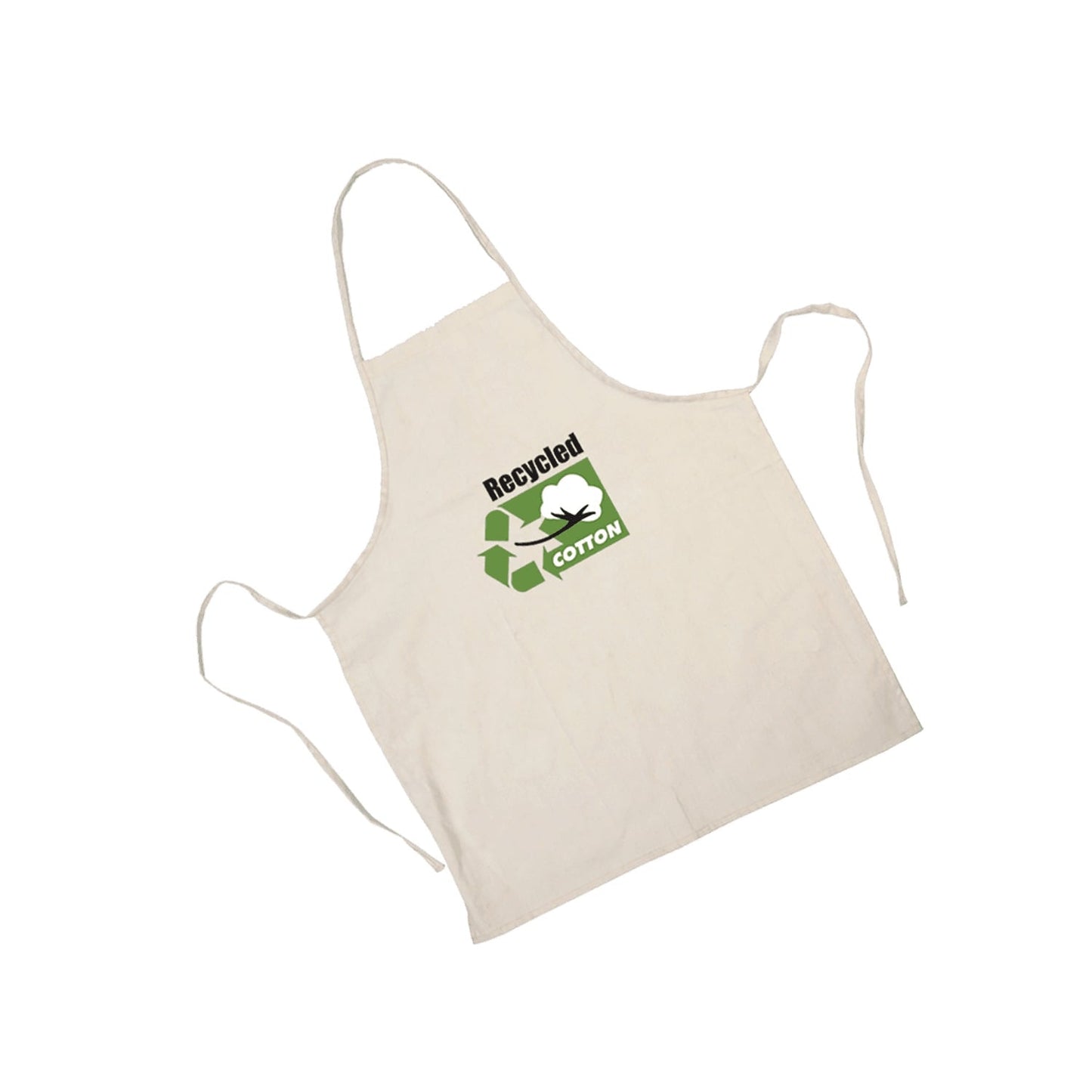 L08620 - Aprons - Recycled Cotton Apron Natural OS 8620