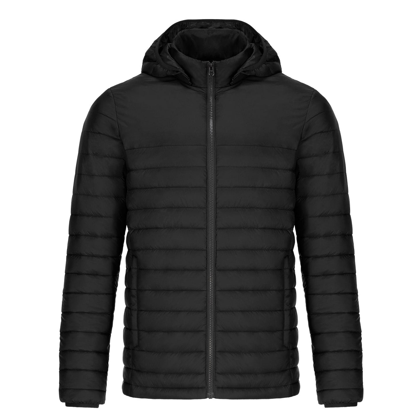 L0900Y - Canyon - Youth Puffy Jacket w/ Detachable Hood Black 900y Muskoka Trail team youth