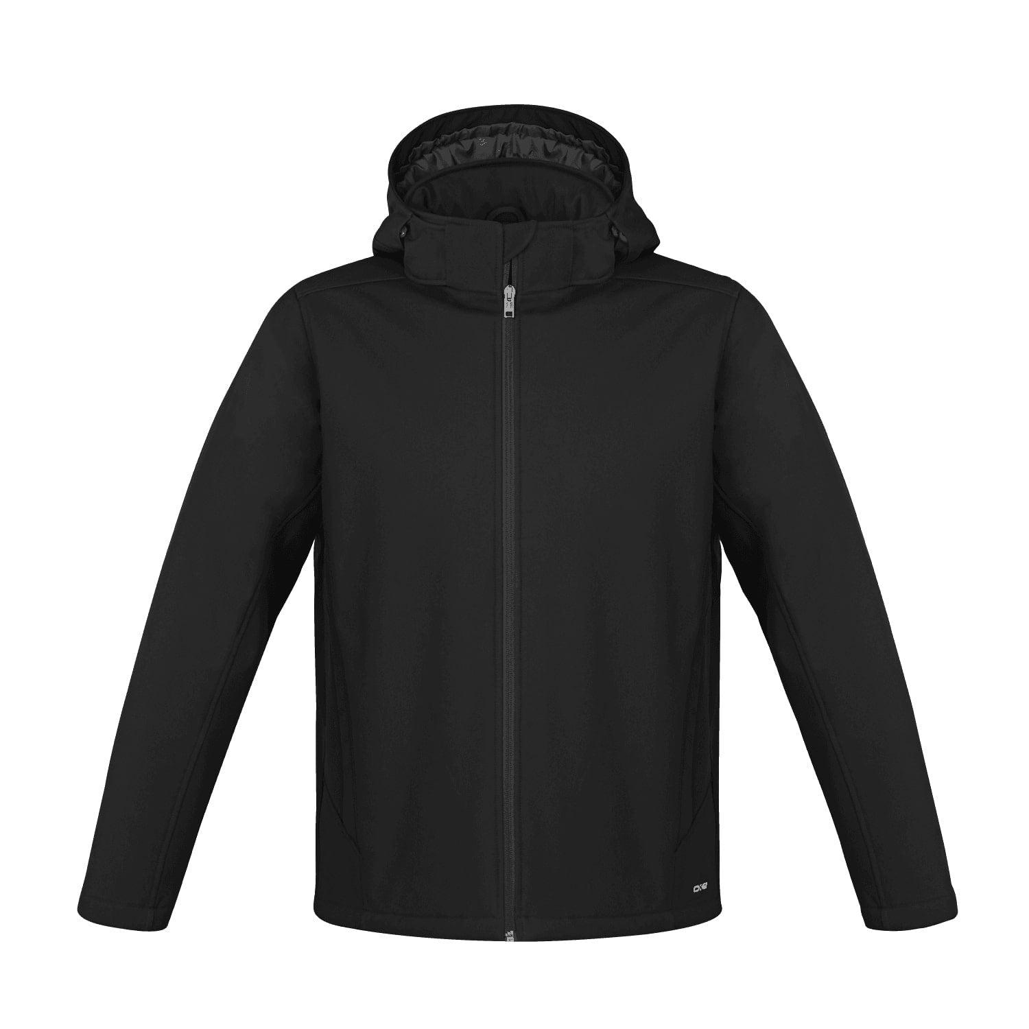 L3170Y - Hurricane - Youth Insulated Softshell Jacket w/ Detachable Hood Black 3170Y CX2 team youth