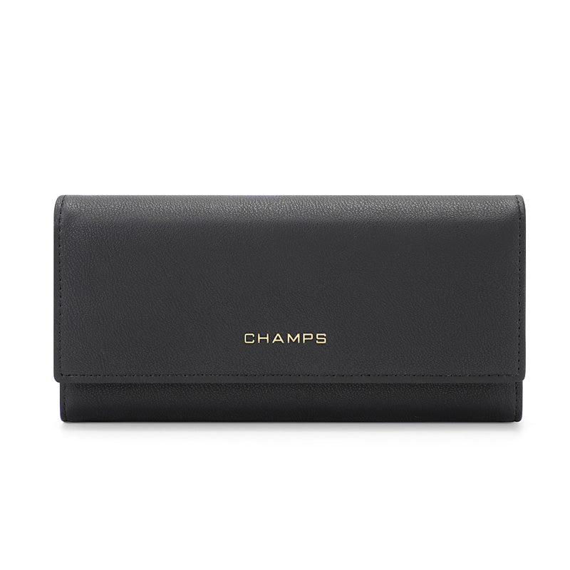 Iconic / Expandable Trifold Wallet Black Champs Luggage Shopify Collective