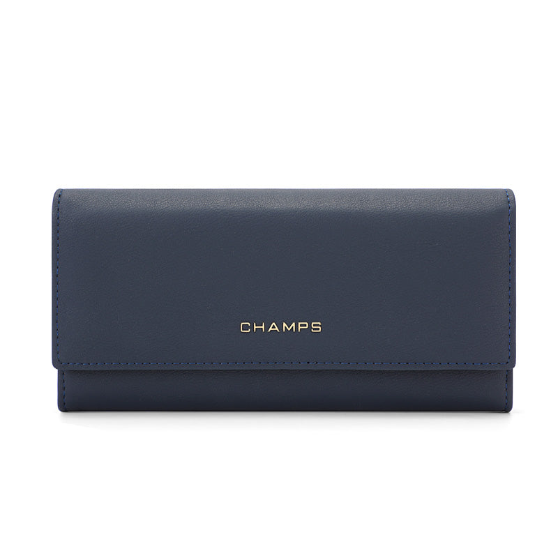 Iconic / Expandable Trifold Wallet Navy Champs Luggage Shopify Collective