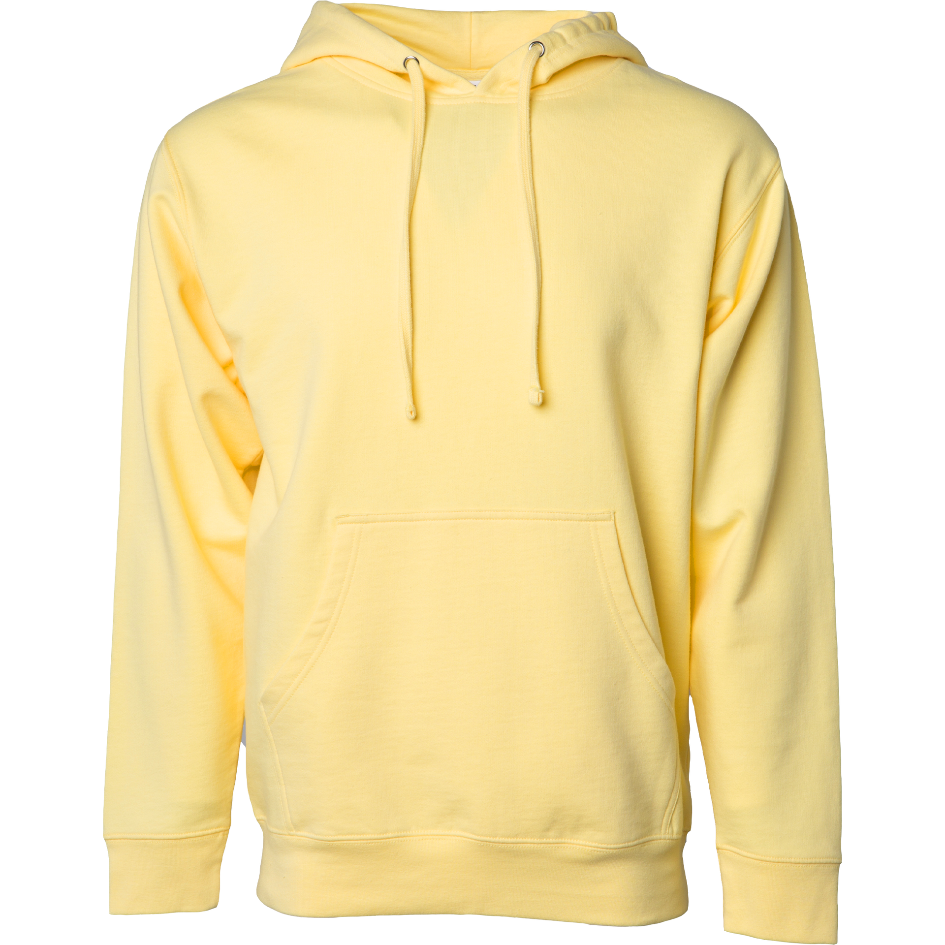 SS4500 - Midweight Hooded Pullover Sweatshirt Light Yellow 4500 BASIC FLEECE COTTON / POLYESTER fleece Hood hoodie INDEPENDENT MEN mens MIDWEIGHT pullover PULLOVERS REGULAR shsdchildproduct ss SS45 SS4500 sss standard STANDARD SUPPLY sweatshirt tearaway