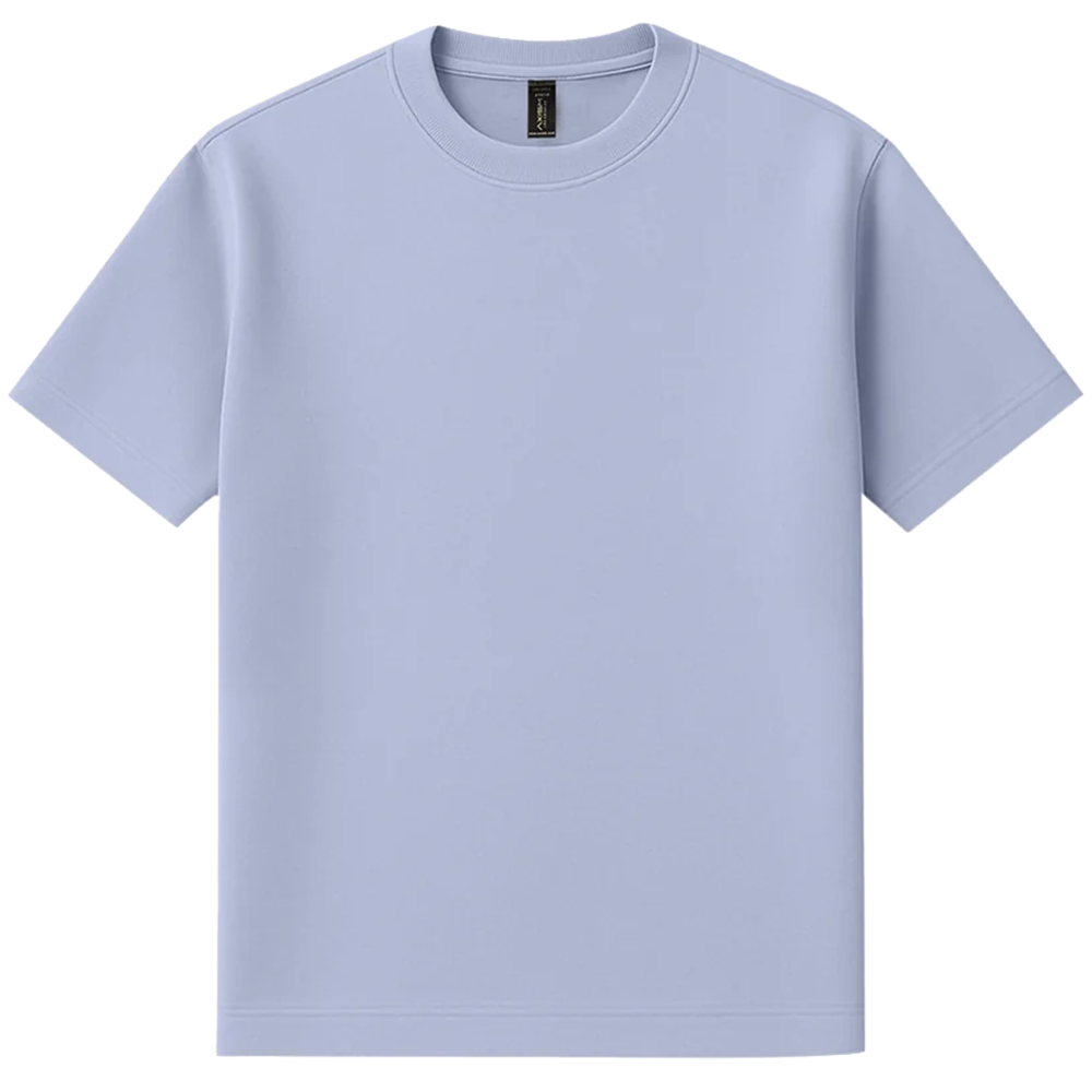 AXISM 7010, - Dri Ease Oversized Tee, Lilac
