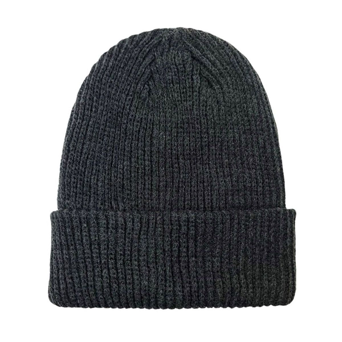 Lining Knit Toque - Multi-Coloured Charcoal Grey OSFA