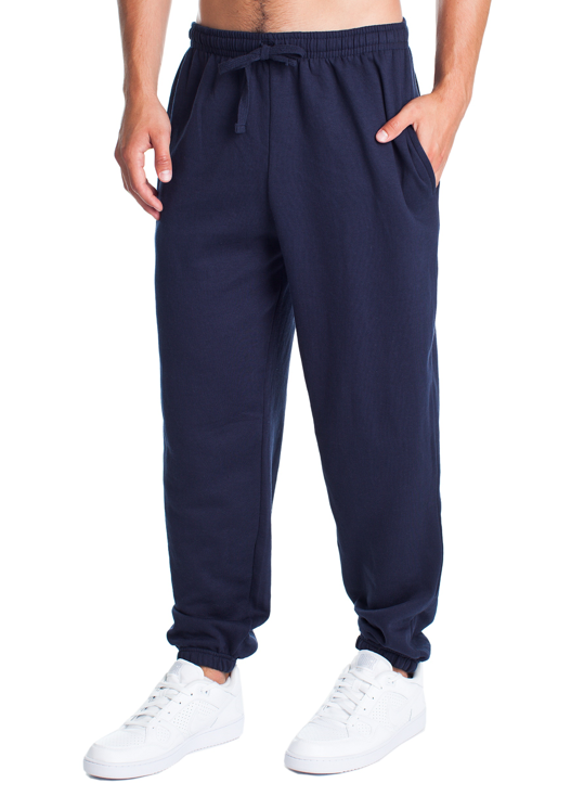 M301 NAVY 280 GSM 50 poly / 50 cotton bottoms joggers m301