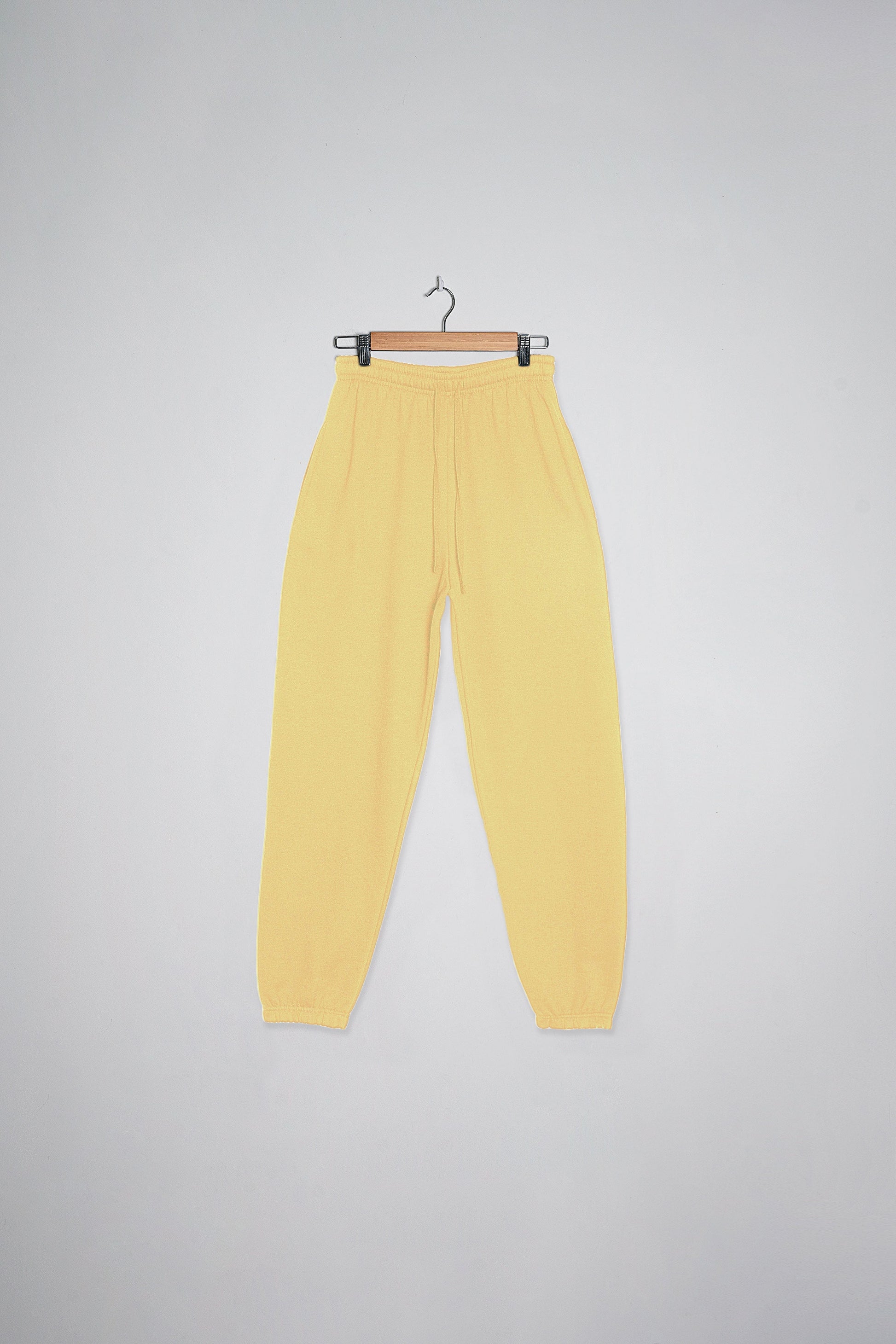 M301 YELLOW 208 GSM 50 poly / 50 cotton bottoms joggers m301