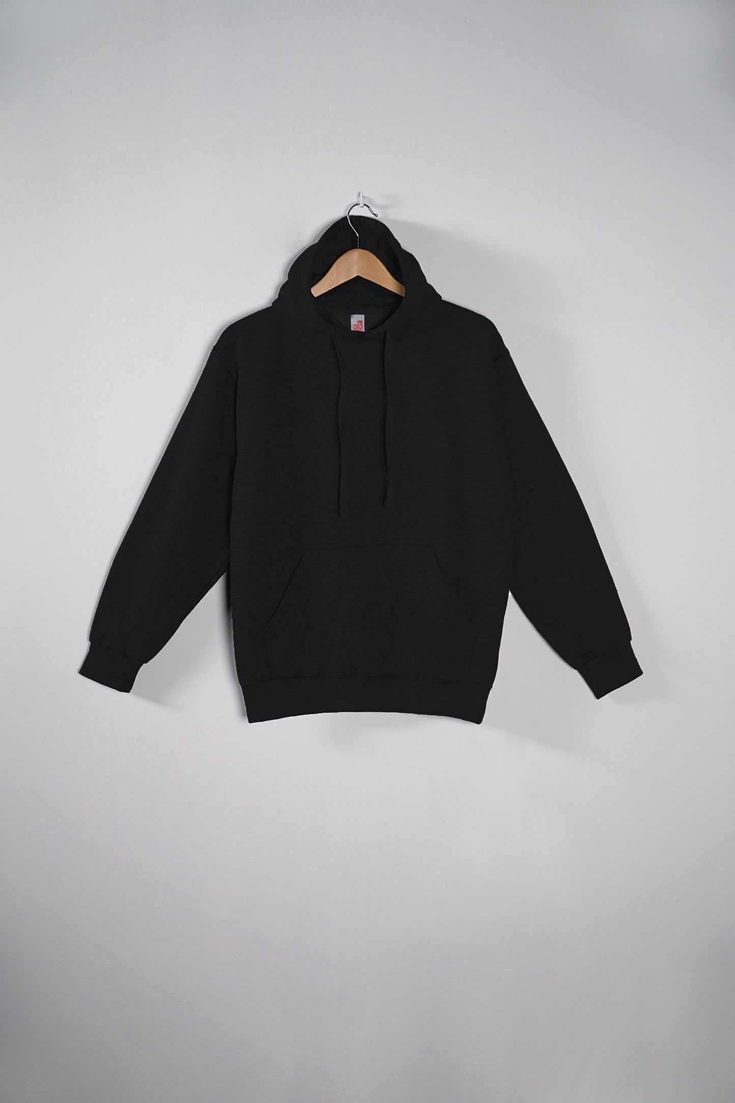 M303-Black 280 GSM 50 poly / 50 cotton Pullover Hoodie