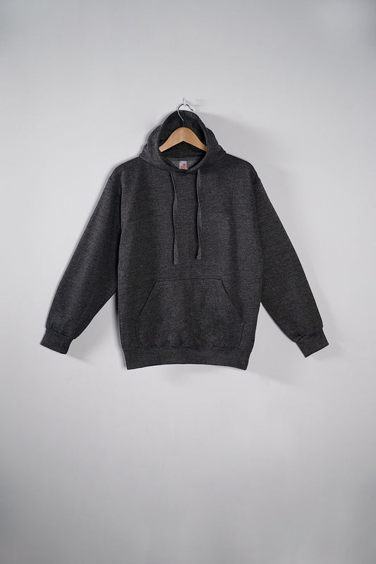 M303-Charcoal 280 GSM 50 poly / 50 cotton Pullover Hoodie