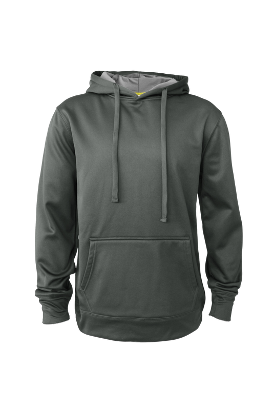 M633 CHARCOAL 100% Polyester 250 GSM Pullover Hoodie