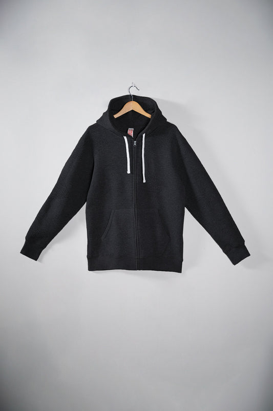 M920-Jac-Black Zip Up Hoodie