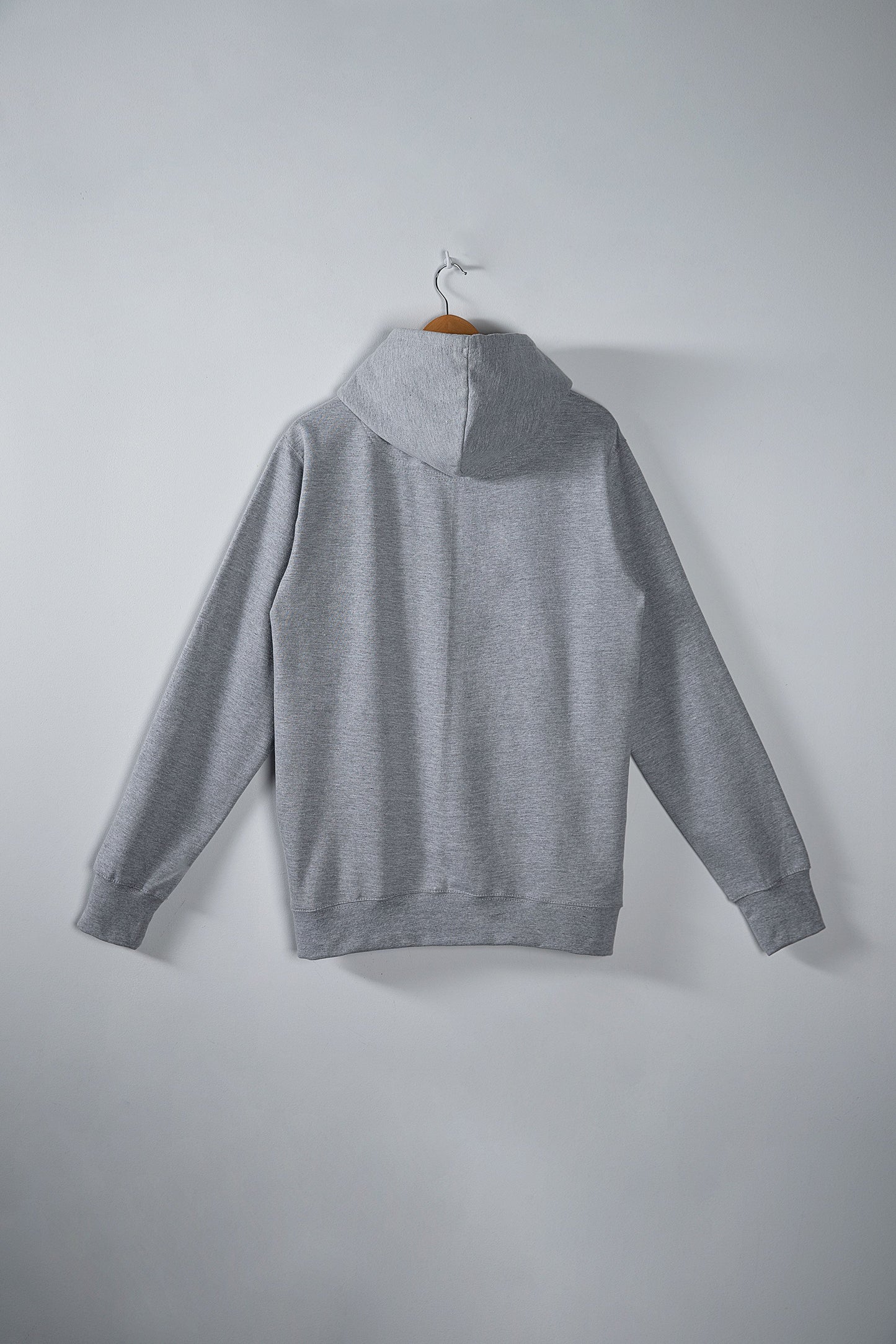 MR920 GREY MIX Zip Up Hoodie