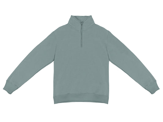 MR978 VINTAGE TEAL 280 GSM 50 poly / 50 cotton Zip Up Hoodie