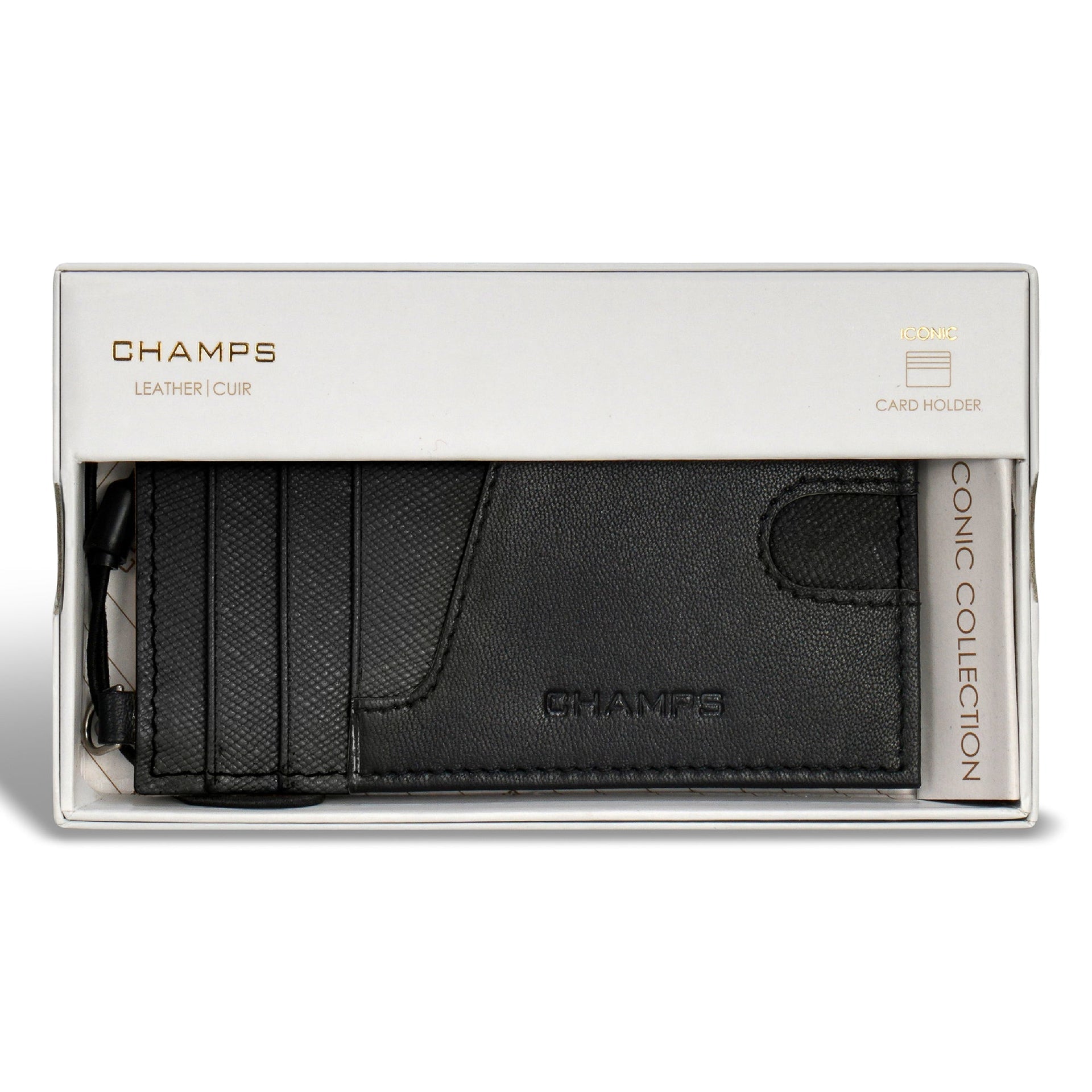 Iconic / Leather Slim Cardholder Champs Luggage Shopify Collective