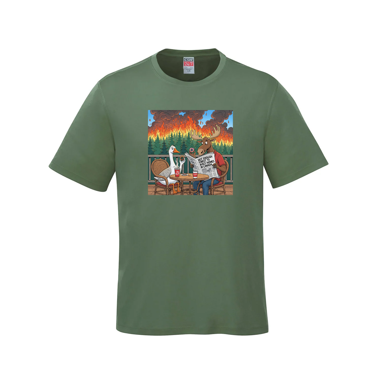 Canadian Contradictions T-Shirt daily dollar