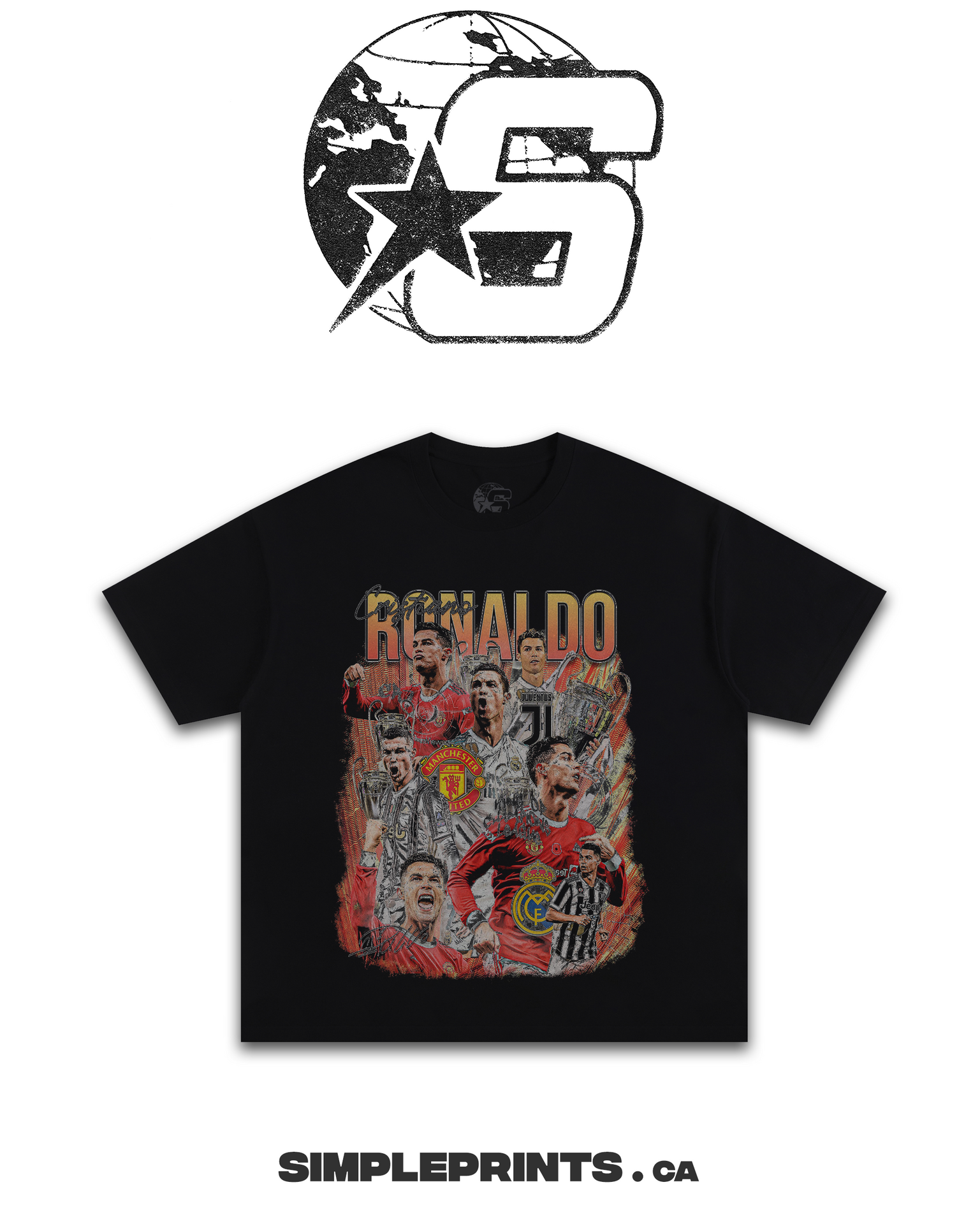 Cristiano Ronaldo Graphic T-Shirt