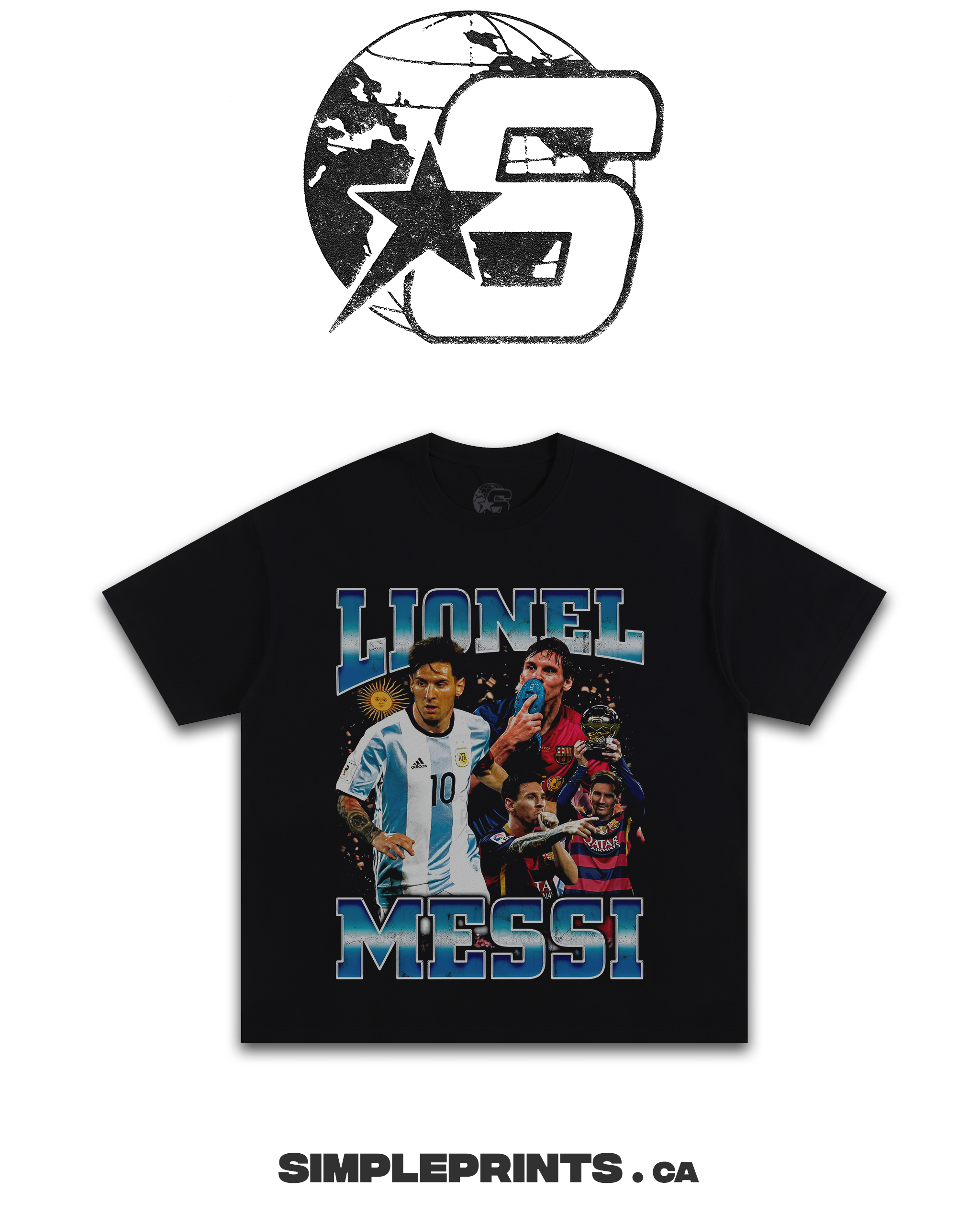 LIONEL MESSI VOL 3 Graphic T-Shirt Shopify Collective Simpleprints t-shirt tops