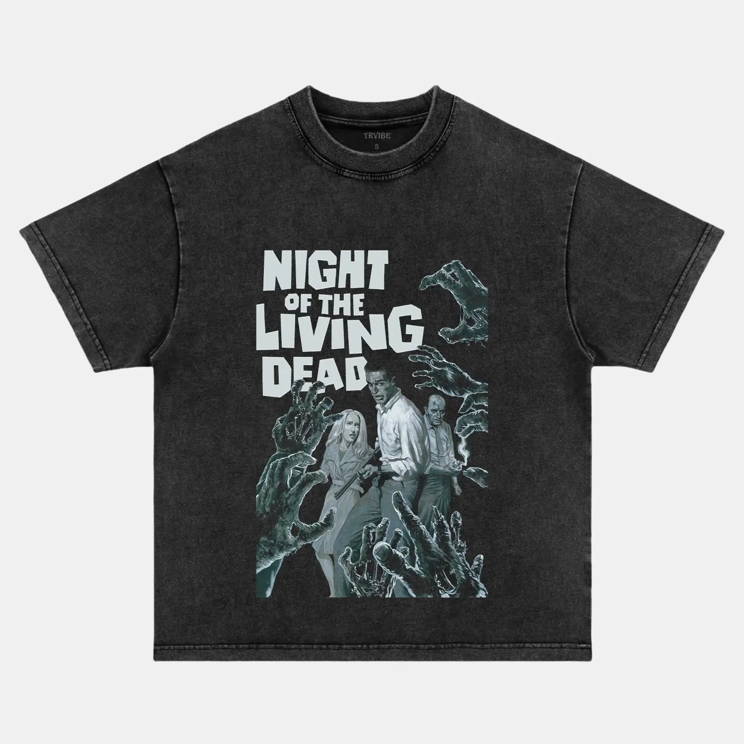 NIGHT OF THE LIVING DEAD TEE V2 PEPPER TEE MOVIES MOVIES/TV