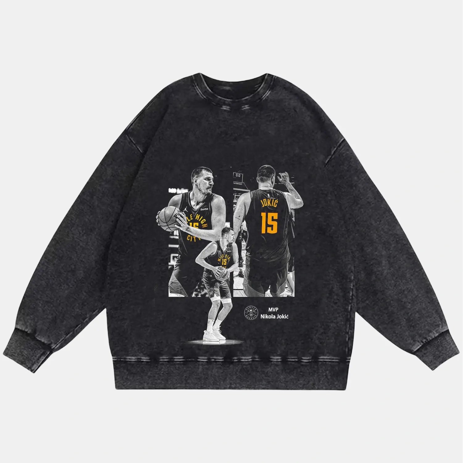 NIKOLA JOKIĆ VINTAGE CLOTHES 2.0 PEPPER SWEATSHIRT BASKETBALL NBA SPORT