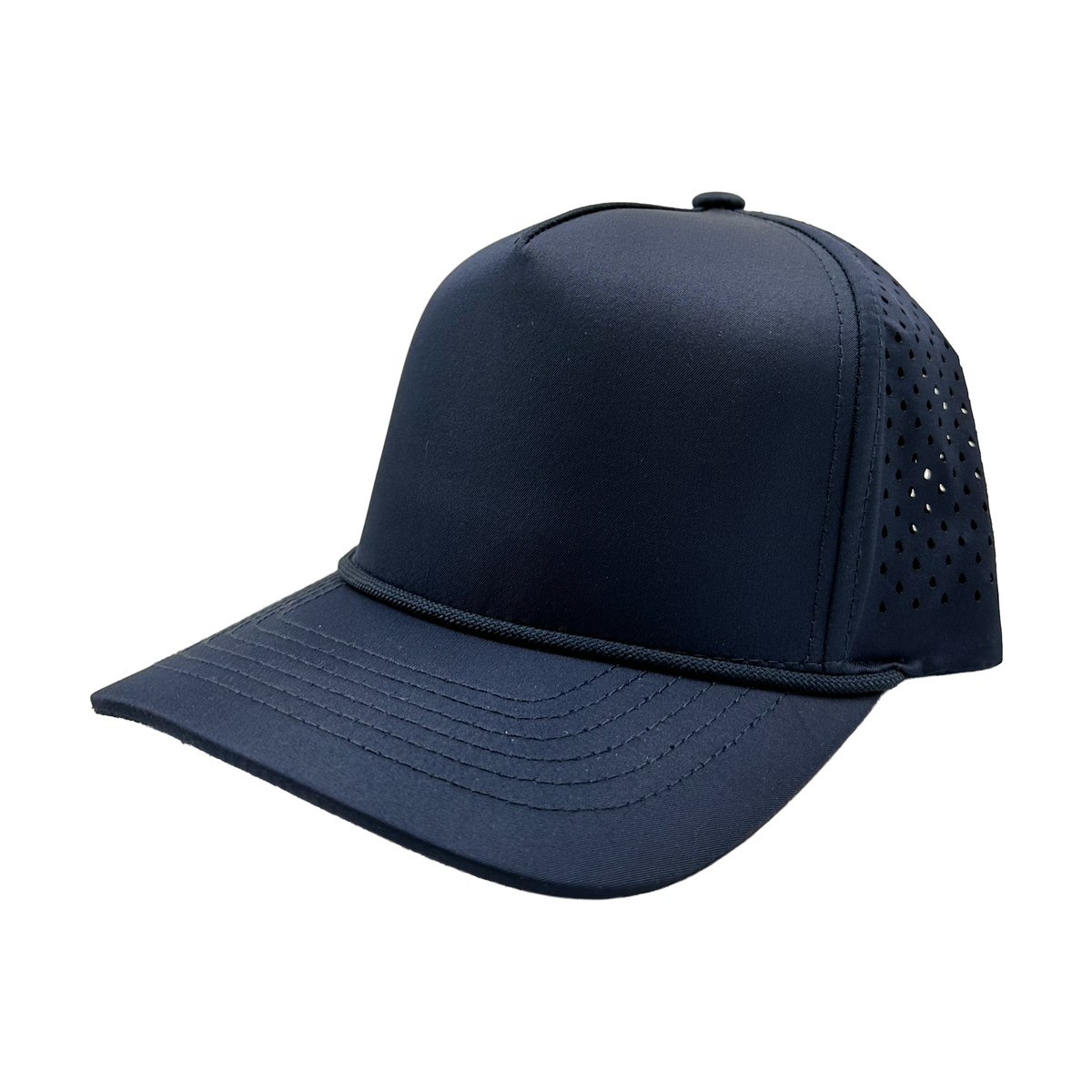 NISSI CAPS 5 Panels Droplets Mesh Cap With Rope