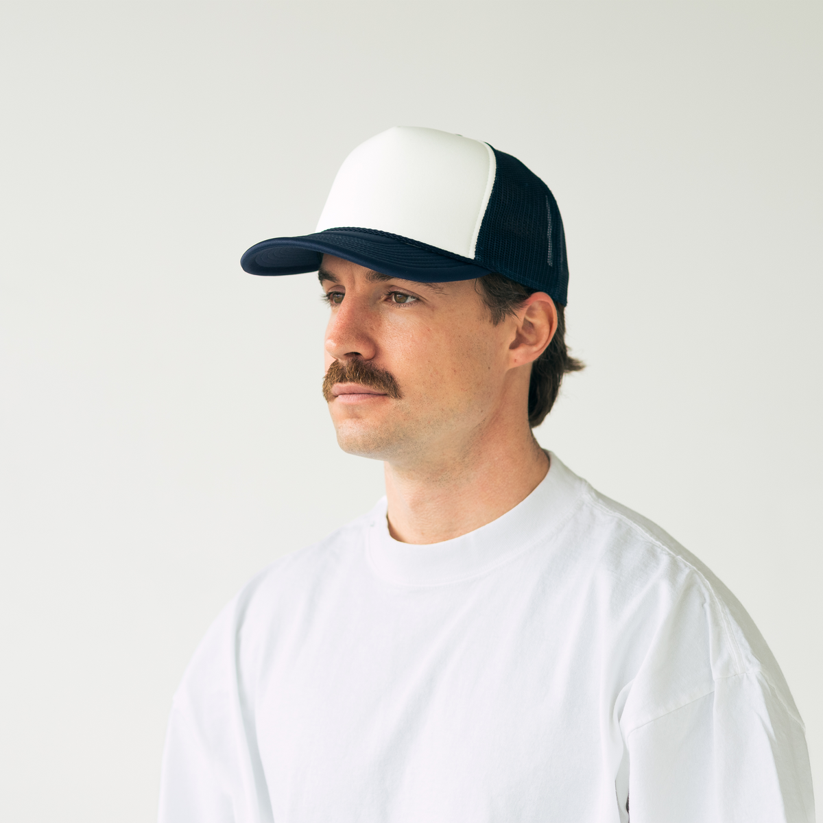 BLNKSMADE C5201-FT, | The Foam Trucker Cap, White