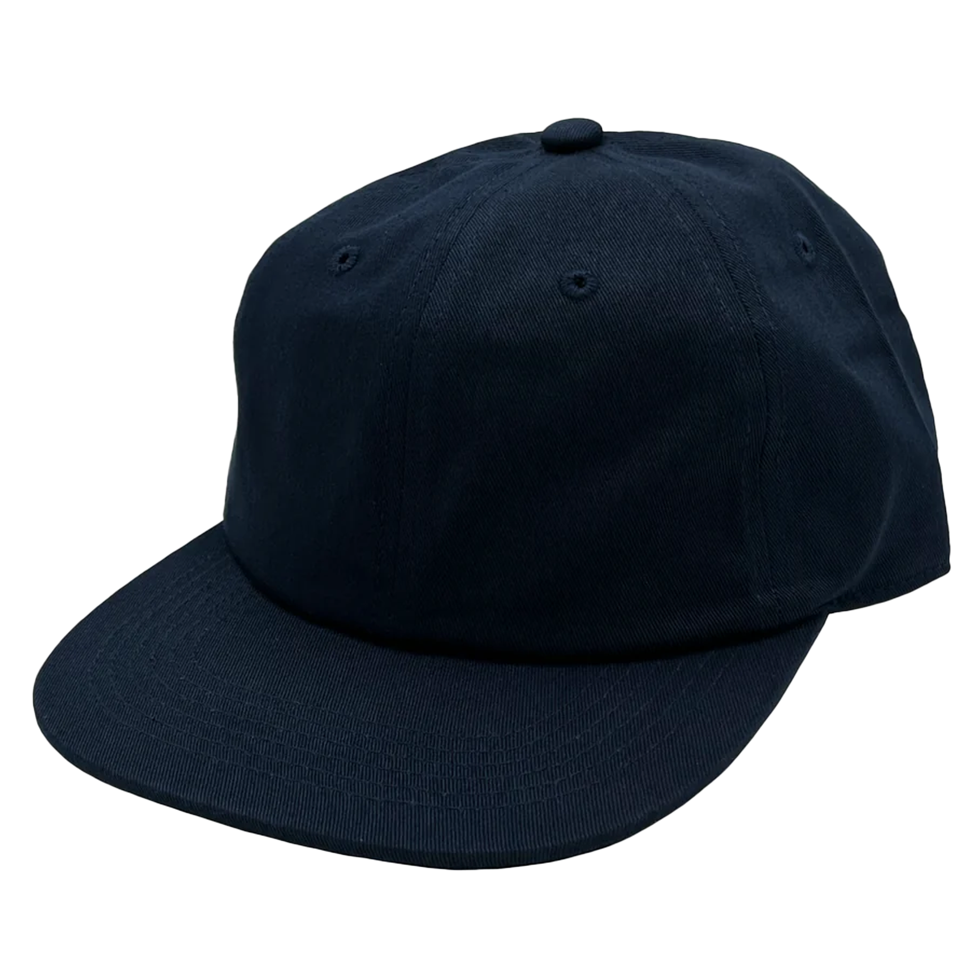 GNV-1004SB - 6 Panels Low Profile Flat Bill Navy One Size 6 PANELS 6 PANELS - UNSTRUCTURED ADJUSTABLE BUCKLE BUCKLE STRAP COTTON FLAT FLAT BILL low profile nissi caps UNISEX UNSTRUCTURED