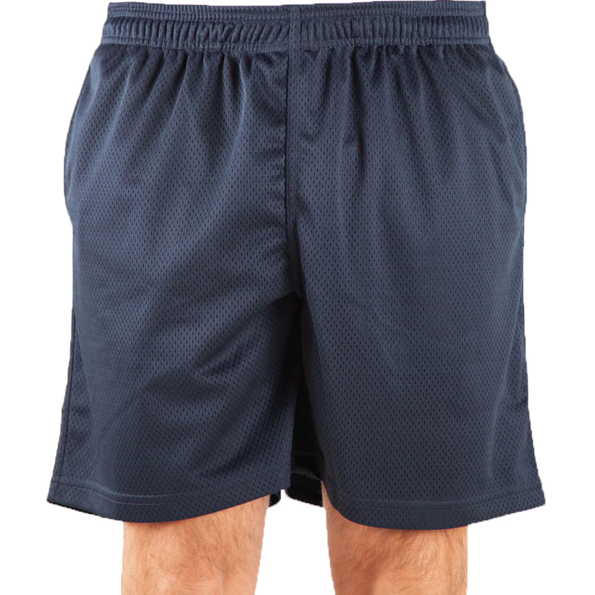 Mesh PE Shorts Navy BOTTOMS GYM MEN MESH MESH SHORT POLYESTER shaka Shaka Wear SHORT