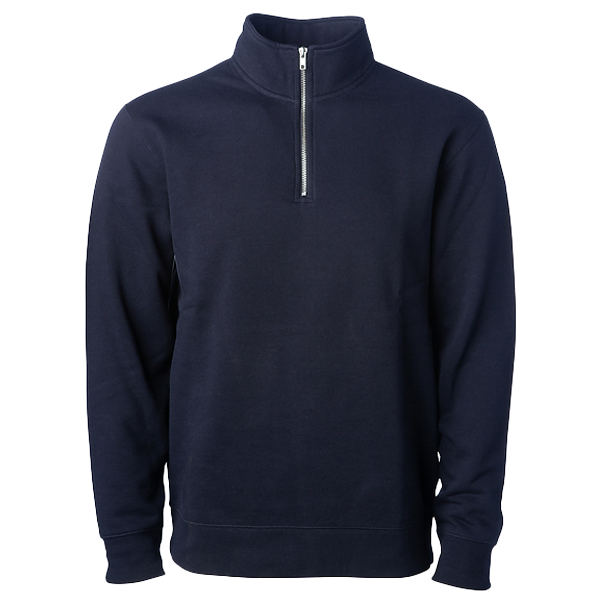 SS4600QZ - Midweight Quarter Zip Navy 1/4 ZIP COTTON / POLYESTER INDEPENDENT MEN MIDWEIGHT QUARTER ZIP REGULAR SS4600QZ STANDARD SUPPLY tearaway