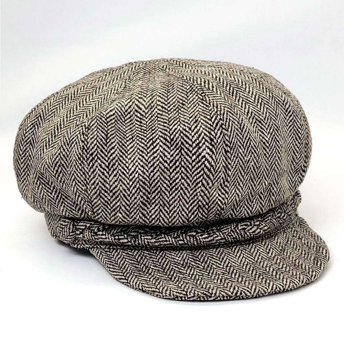 Newsboy Hat - Braided, Brown & Black Brown OSFA Dozen Special Mix&Match