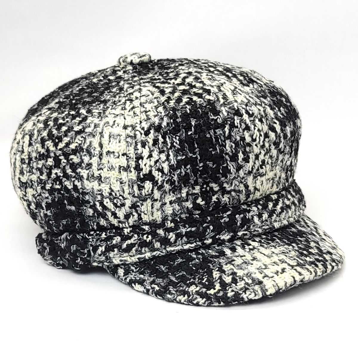 Newsboy Hat -To-Flower, Multi-Coloured Black OSFA Dozen Special Mix&Match