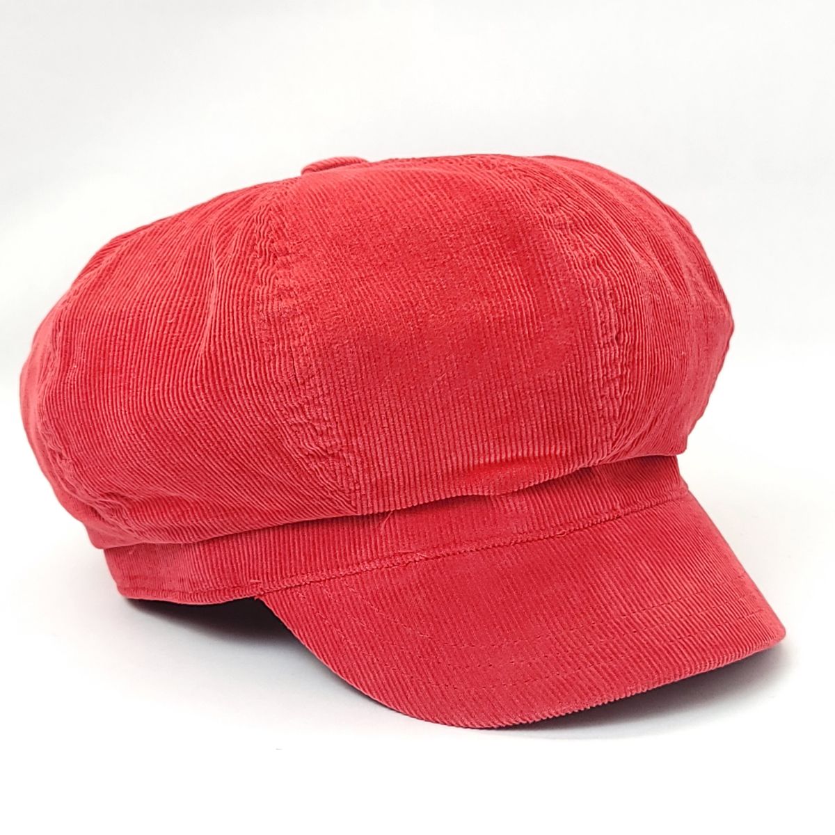 Newsboy Hat - Corduroy, Multi-Coloured Red OSFA Dozen Special Mix&Match