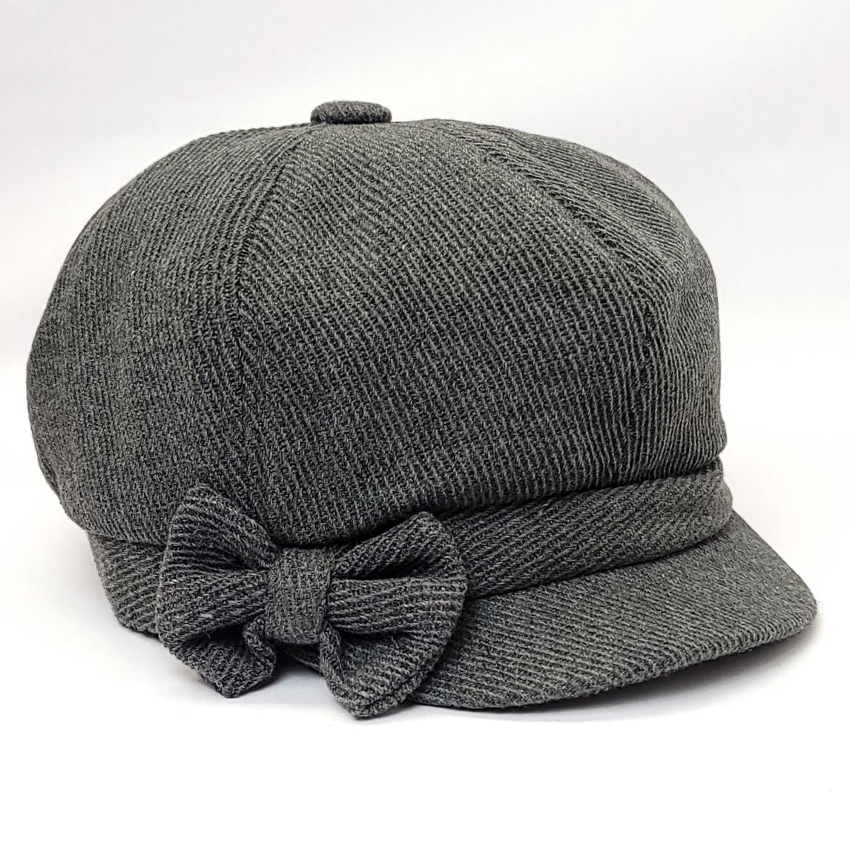 Newsboy Hat - Ribbon, Multi-Coloured Dr. Grey OSFA Dozen Special Fashion Knit Mix&Match