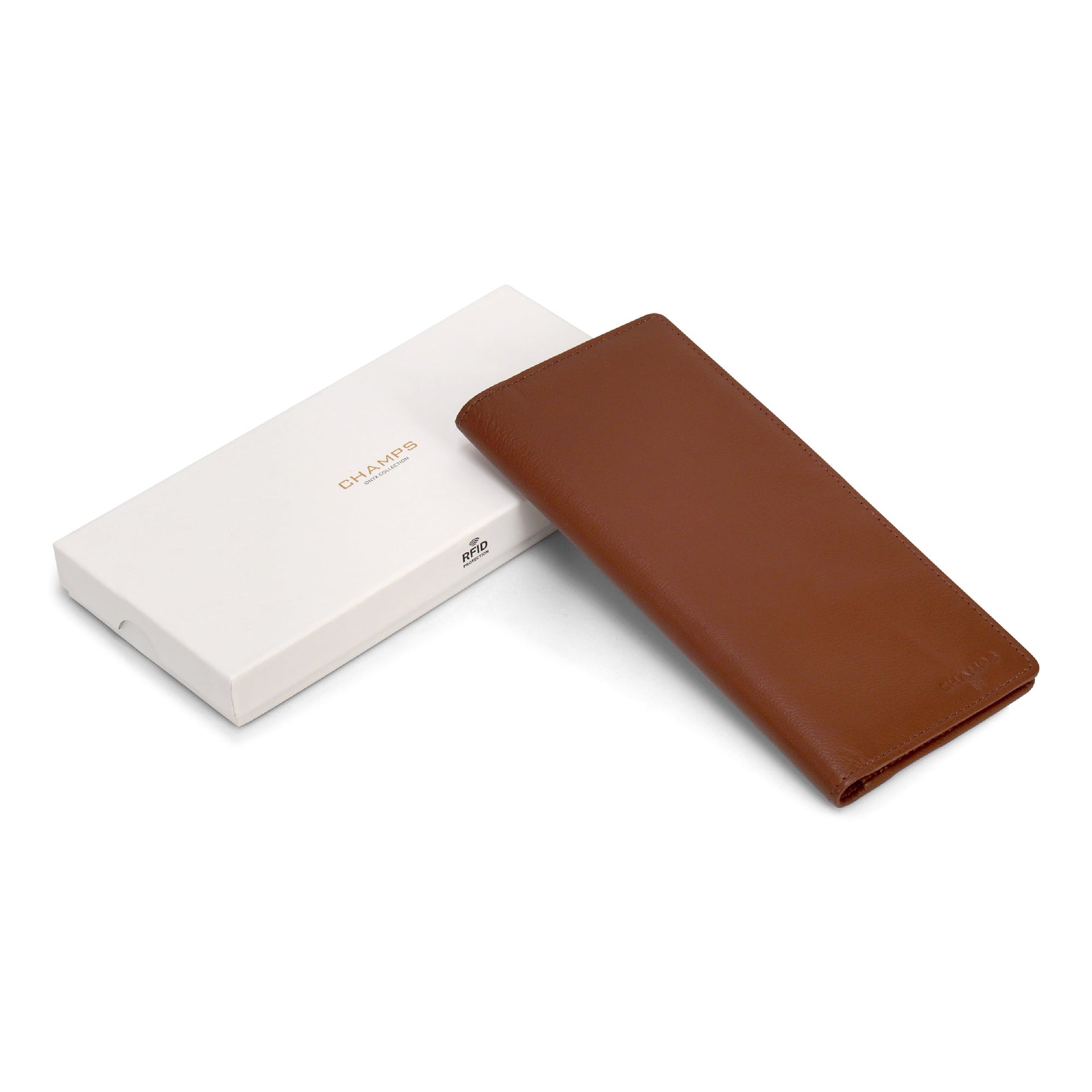 Onyx / Leather Breast Wallet Champs Luggage Shopify Collective