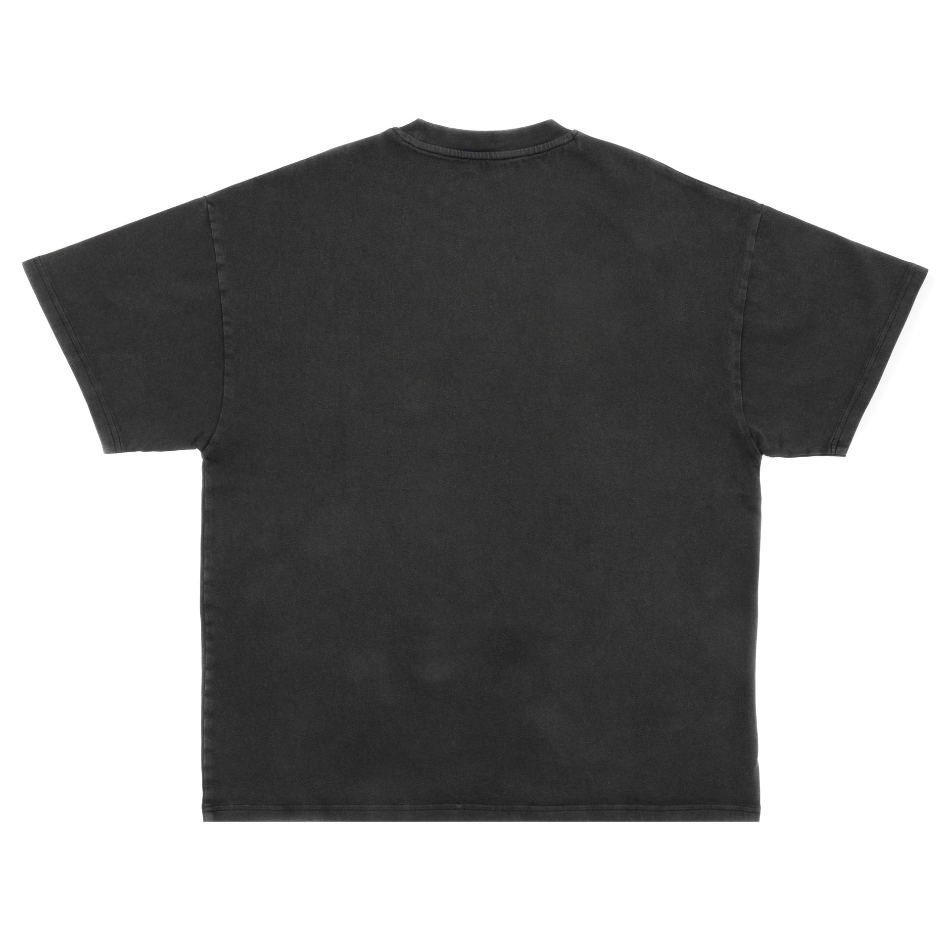 HERO-300 Unisex Super Heavy Oversized Tee - Acid Black 300 Adult Black HERO Tops Unisex