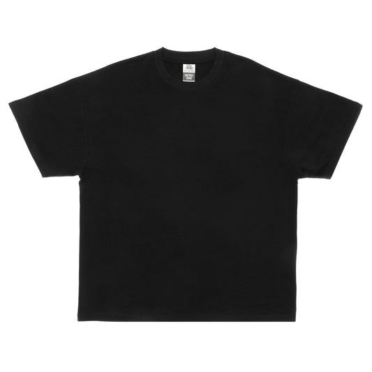 HERO-300 Unisex Super Heavy Oversized Tee - Black