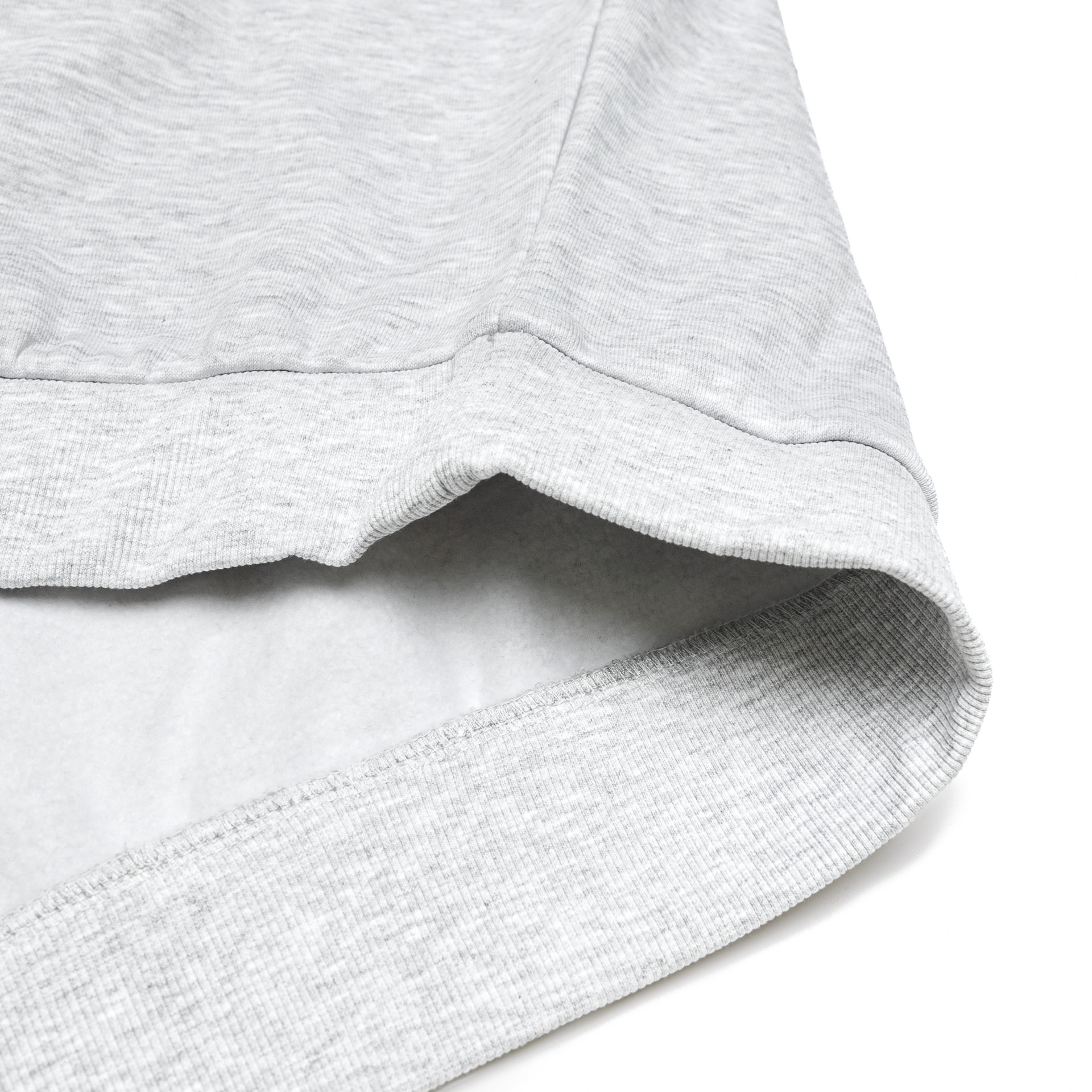 HERO-1050 MAX Unisex Blank Crewneck Sweatshirt - Ash Heather 1050M Adult Crewneck HERO MAX Tops Unisex