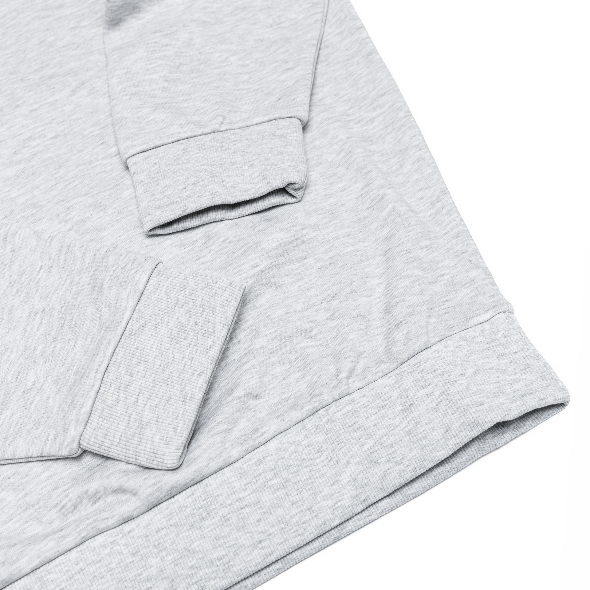 HERO-1050 MAX Unisex Blank Crewneck Sweatshirt - Ash Heather 1050M Adult Crewneck HERO MAX Tops Unisex