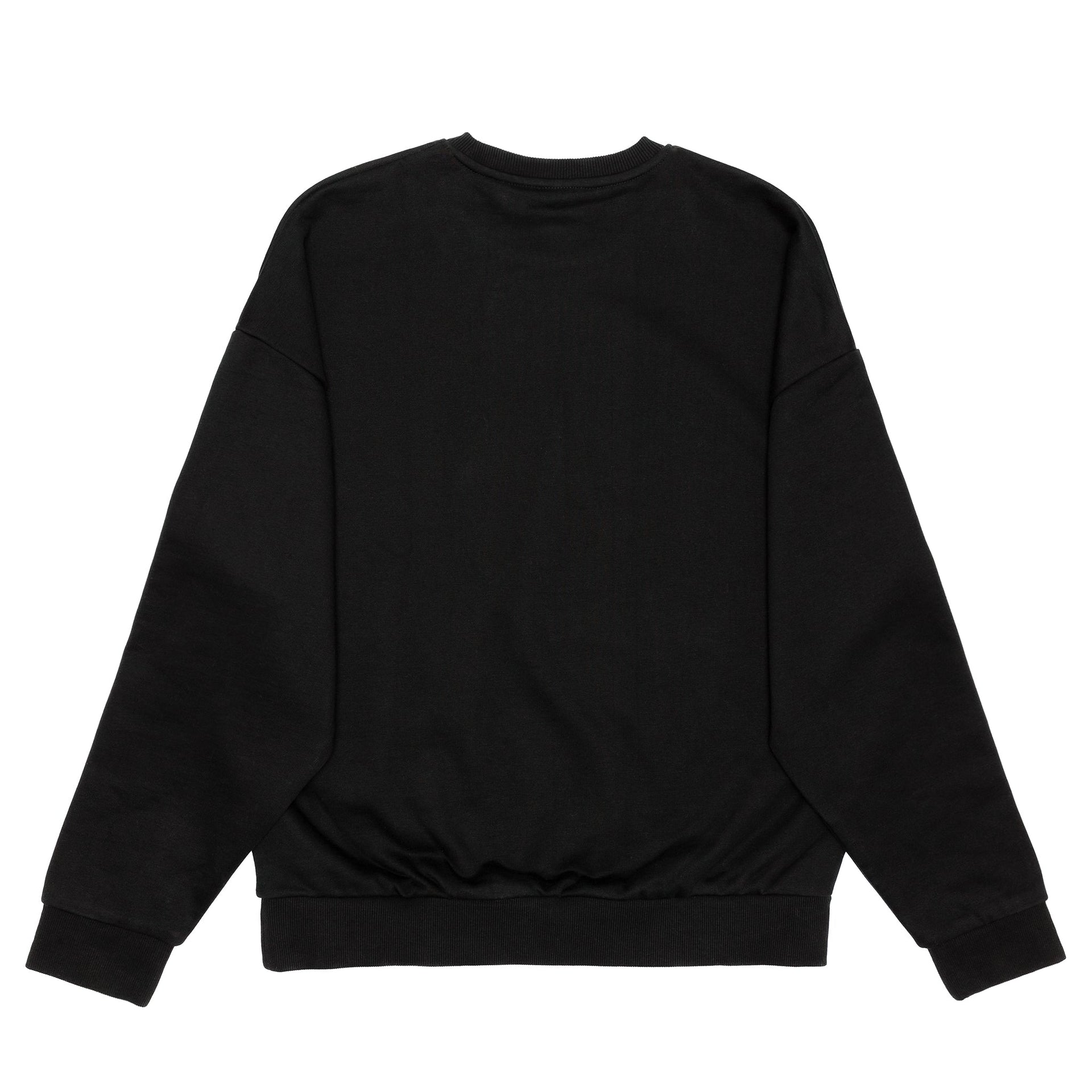 HERO-1050 MAX Unisex Blank Crewneck Sweatshirt - Black 1050M Adult Black Crewneck HERO MAX Tops Unisex