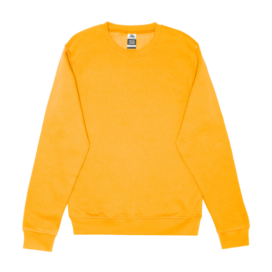 HERO-1020 Unisex Blank Crewneck Sweatshirt - Gold