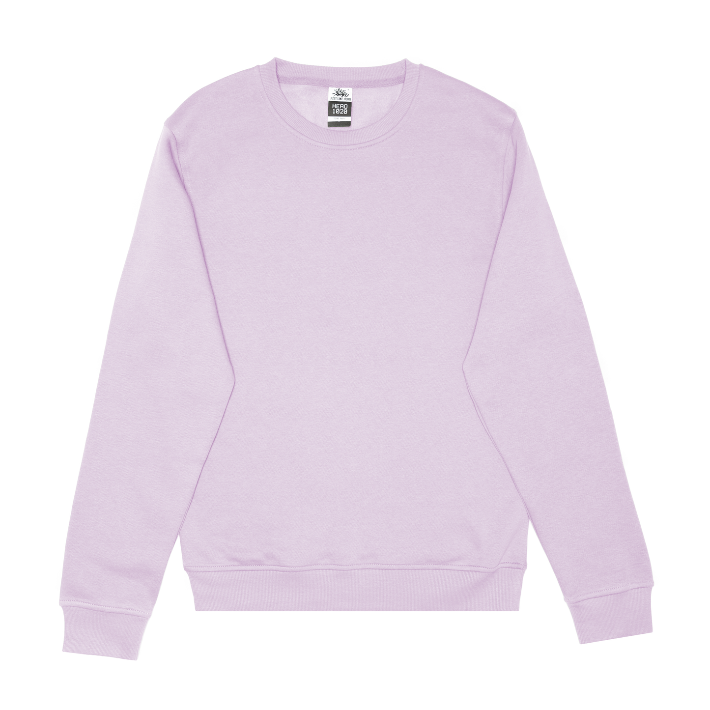 HERO-1020 Unisex Blank Crewneck Sweatshirt - Lavender