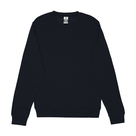 HERO-1020 Unisex Blank Crewneck Sweatshirt - Navy Blue