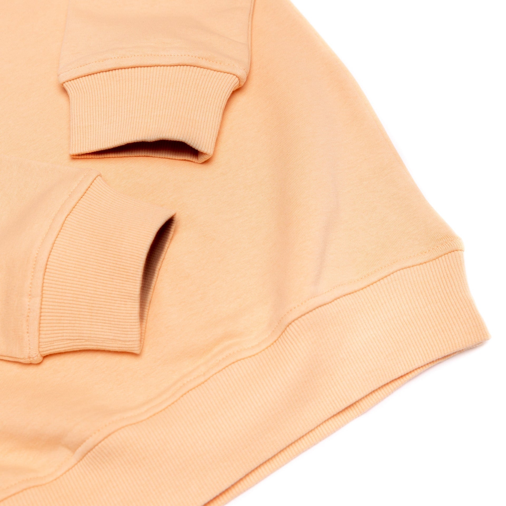 HERO-1020 Unisex Blank Crewneck Sweatshirt - Peach 1020 2021 S/S Adult Crewneck HERO New Red Tops Unisex