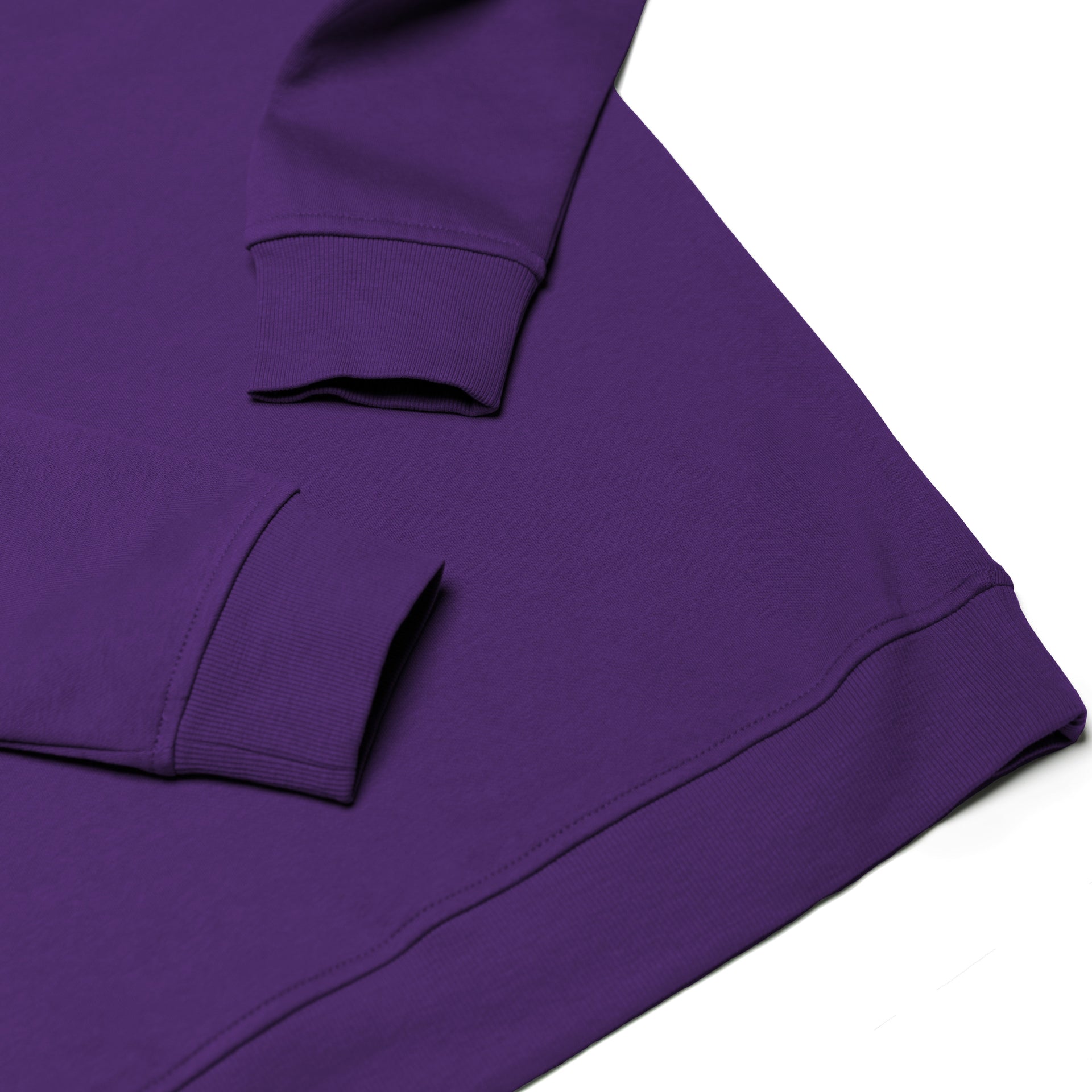 HERO-1020 Unisex Blank Crewneck Sweatshirt - Purple 1020 Adult Crewneck HERO Tops Unisex